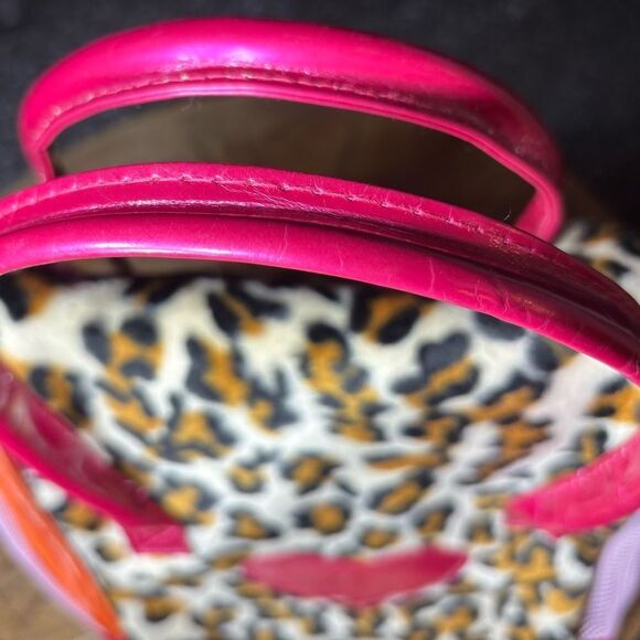 9” Pucci Pups Battat Leopard Print Heart Plush Stuffed Animal Carrier EPC - Picture 7 of 9